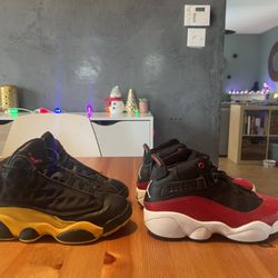 Air Jordan 13 And 6 Rings, Kids Size 11.5C