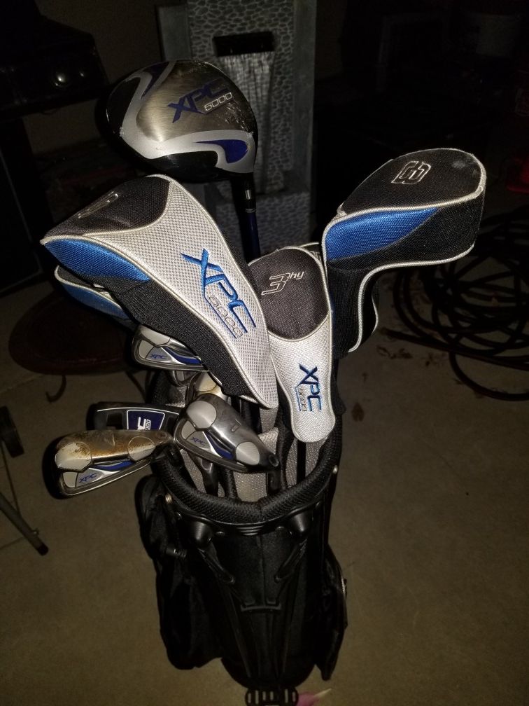 GOLF CLUB SET TITANIUM XPC 5000