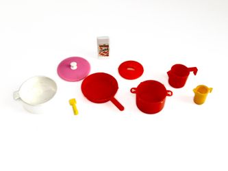12 Vintage 1970s Barbie Kitchen or Camping Accessories