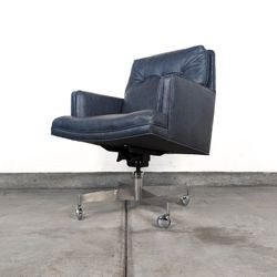 Mid Century Executive Swivel Office Chair by Edward Wormley for Dunbar, 1960s