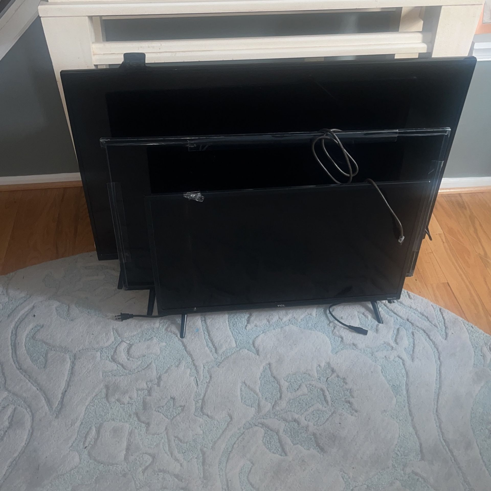 Three TVs