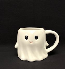 Target HYDE and EEK Boutique smiling happy ghost mug Halloween stoneware 2023