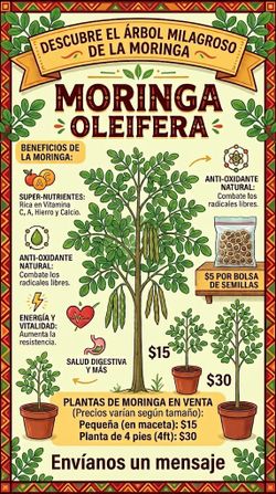 Moringa planta