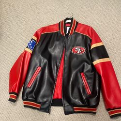 Classic 49er bomber jacket