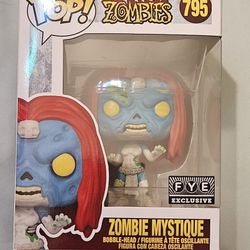 Funko Pop Zombie Mystique #795 March 2021