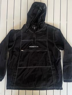 Primitive Black Anorak Pullover Jacket