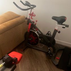 Indoor Belt Drive Stationary Exercise Bike for Home Gym Fitness