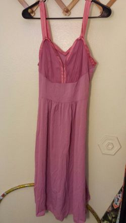 Pink circle dress
