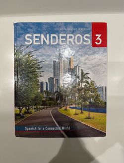 Senderos Level 3 Spanish Textbook
