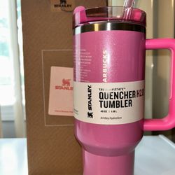 Starbucks 40oz Stanley Cherry Blossom Pink