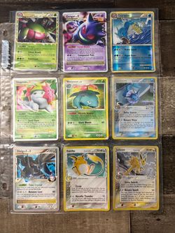 9 Pokémon TCG Cards - Lv.X, Delta Species, Holos