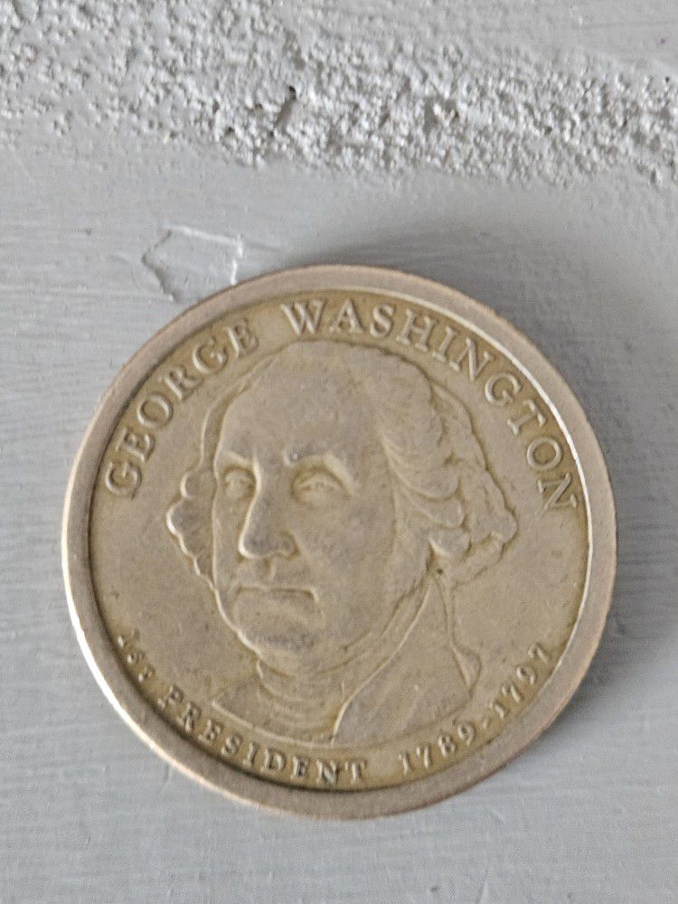 Super Rare George Washington Dollar Coin  1789 To 1797