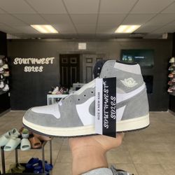 Jordan 1 Washed Black Size 8 Available In Store!