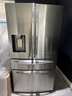 Samsung 27.8 cu ft Stainless 4 door French door refrigerator