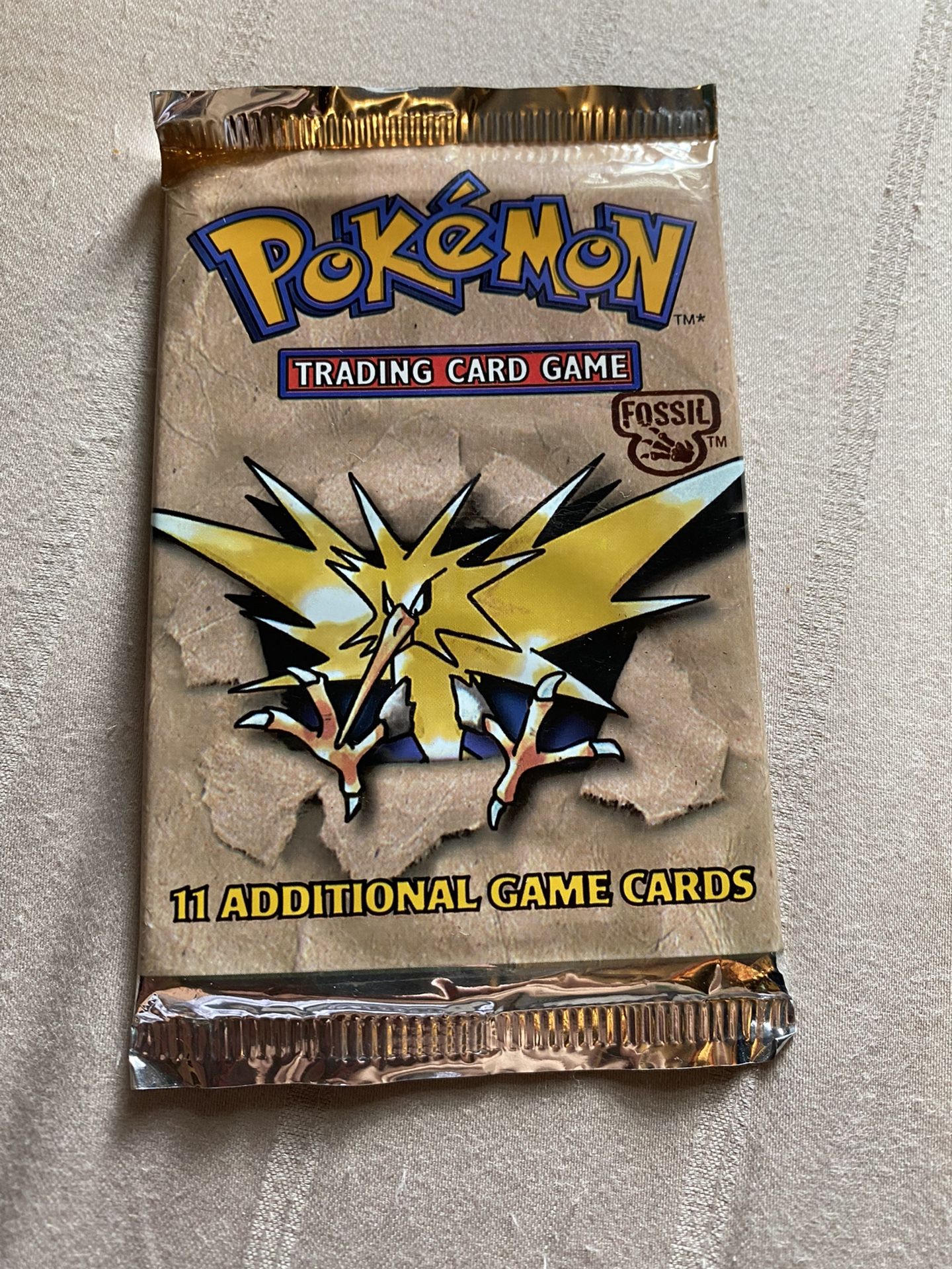 Zapdos Fossil Pack