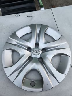 Toyota hubcap