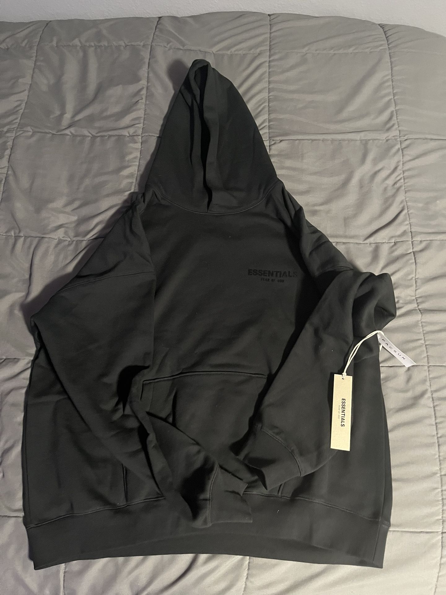 Black Essentials Hoodie And Sweats