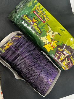 Trick or trade Pokemon cards