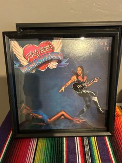 Rick James album w/frame $25 firm