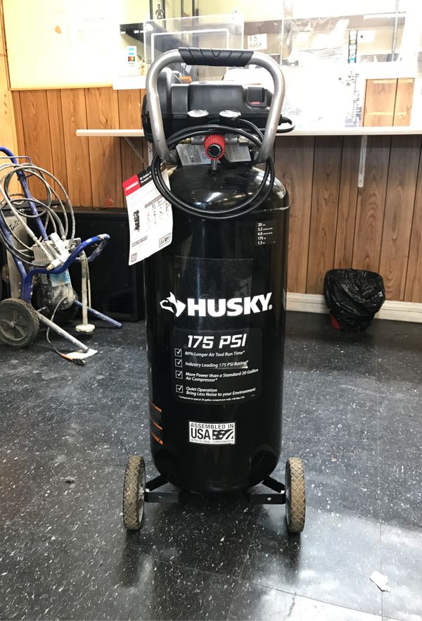 Husky 20 Gallon High Performance Portable Compressor for Sale in Los