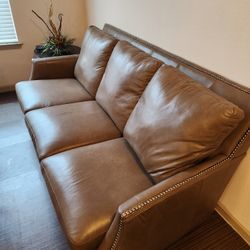 Leather Sofas Near New Condition 