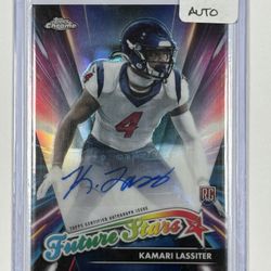 2024 Topps Chrome Future Stars #FSA-KL Kamari Lassiter RC Auto