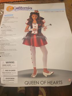 Queen Of Hearts Costume