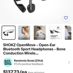 New Wireless Shokz 