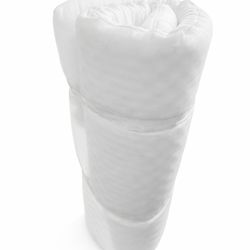 Twin Memory Foam Mattress Bed in Box 3" thick  White Topper