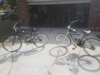 2 MOTOR BIKES 130MPG...FAST...