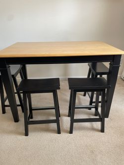 TALL Table with Built In Leaf