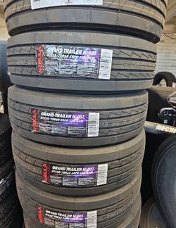 New set of tires 225 75 15 st 14 ply