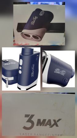 Blue Tees 1000 Yards Range Finder, 6X Magnification Laser Rangefinder, Slope Measurement,