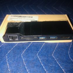 Surface Pro 4/ Pro 5/ Pro 6 Hub, Surface Pro Docking Station with 4K HDMI Adapter, 1000Mbps Ethernet, 2 USB 3.0 and SD/TF Card Reader Combo Dock for M