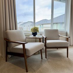 West Elm Chairs (quantity 2)