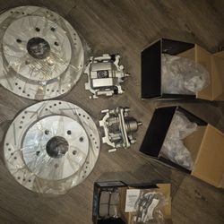 2014 Infiniti Q50 Premium Rear Ceramic Premium G-Coated Performance Brake Pad & Rotor 