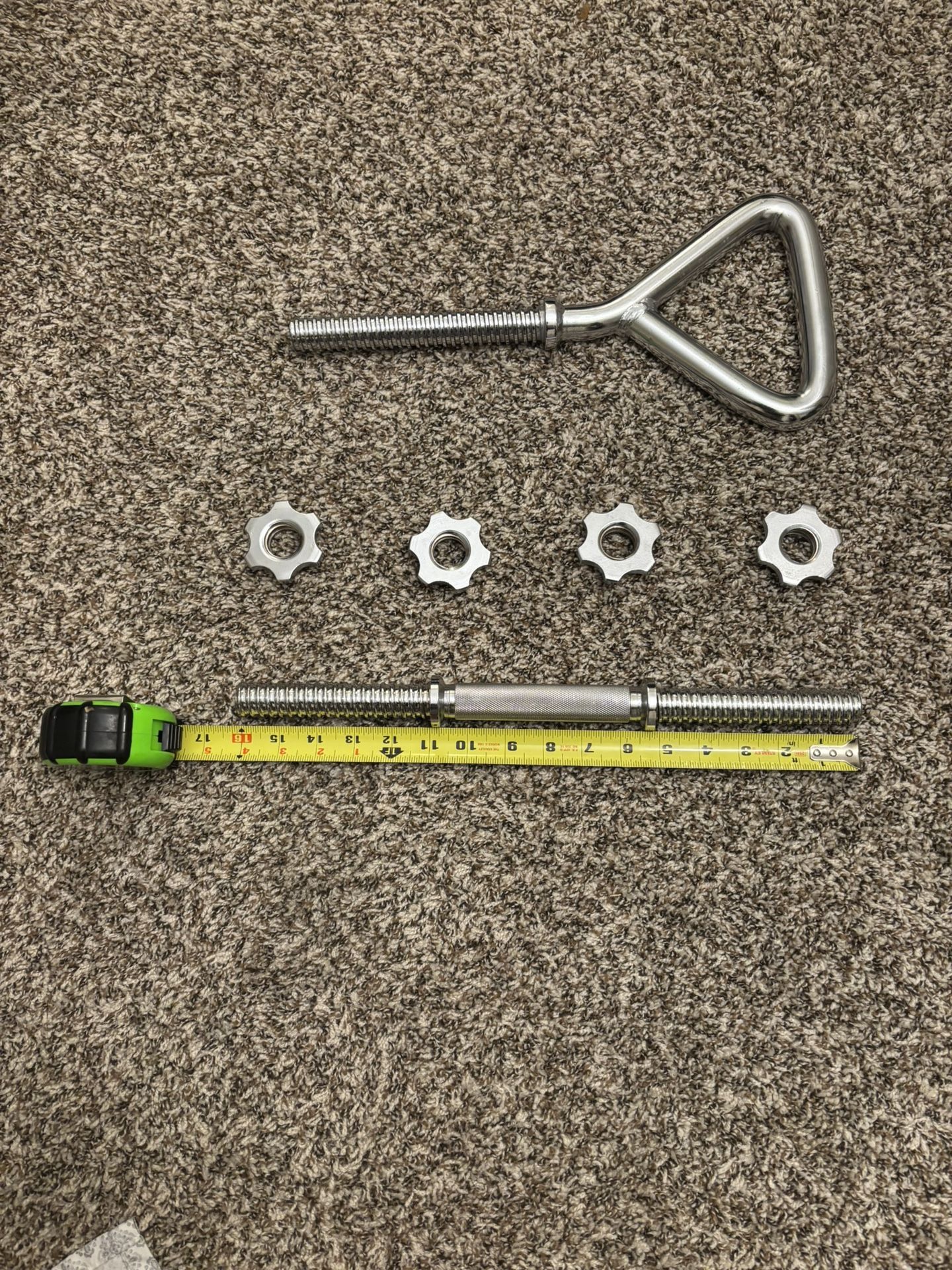 1 Adjustable Dumbbell Handle / 1 Adjustable Kettle Bell Handle