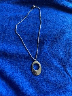 Silver necklace