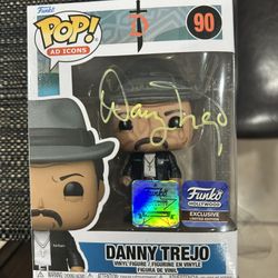 Funko Pop! Danny Trejo #90 Autographed Funko Hollywood Exclusive