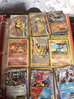 Pokémon Card Collection Binder with Holos and EX Cards