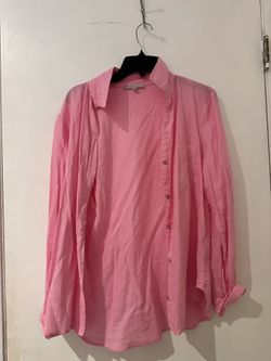 Pink Button Up 