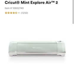 Cricut Explore Air 2 - Mint