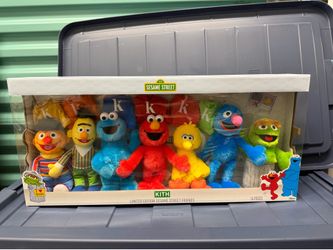 Kith Sesame Street Plush figures