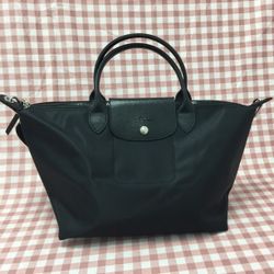 Longchamp Le Pliage Neo Tote Bag size Large Black