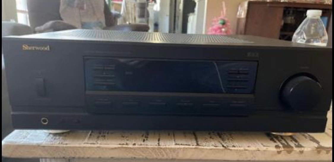 Sherwood RX-4105 AM/FM 2 Channel Digital Stereo Receiver 100 Watt Black