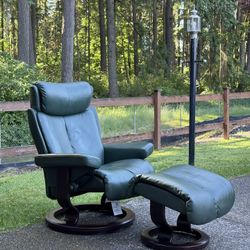 Ekornes Stressless  Chair And Ottoman 