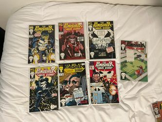 Punisher War Zone Comic Book Lot 