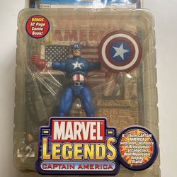 Captain America Marvel Legends Series One