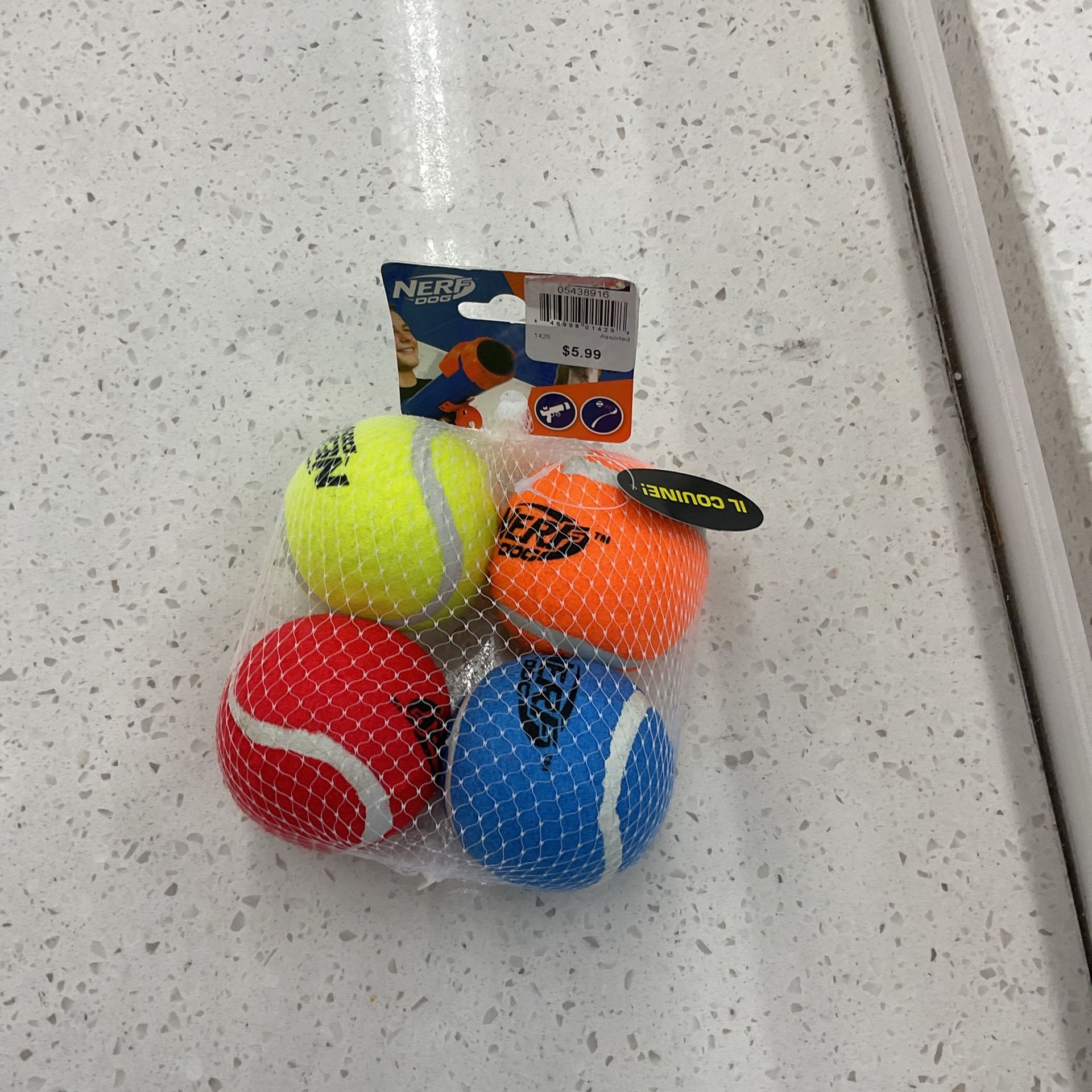 Nerf Squeak Tennis Balls