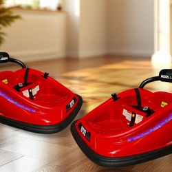 Two Red Bumper cars For Sale Barely Used 